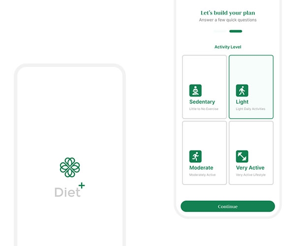 Diet - UI / UX Design UI Design Screenshot 2