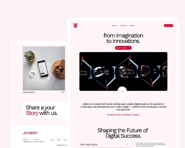 Jadbery - UI / UX Design UI Design Screenshot 1