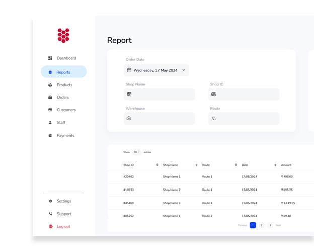 Custom ERP - UI/UX Design UI Design Screenshot 3